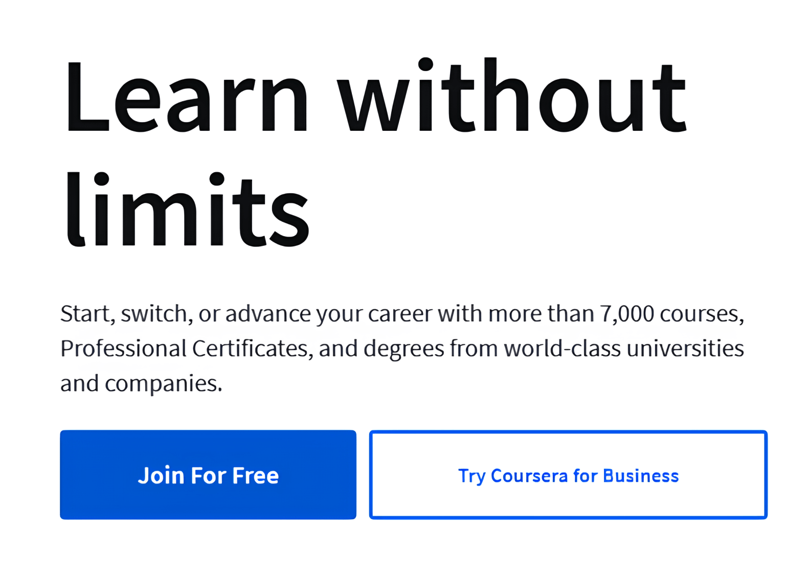 Coursera Sign Up